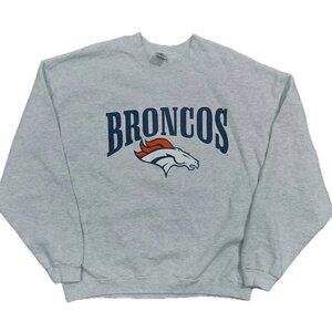 Denver Broncos Vintage Sweatshirt Sz XL Sweater late 90s Y2K era